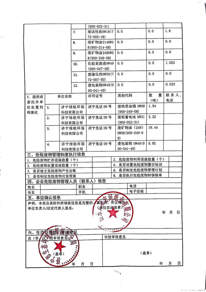 2025年白金体育宏河纸业危险废物第三季度报表_Page2.jpg